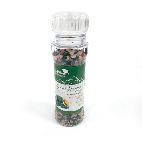 Sal del Himalaya Gruesa con Espirulina en Palitos Salud Viva 150g