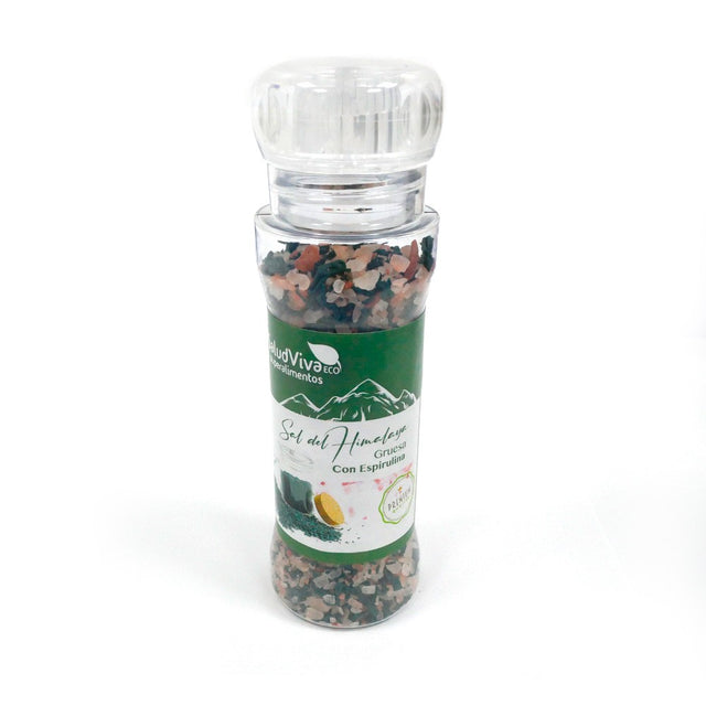 Sal del Himalaya Gruesa con Espirulina en Palitos Salud Viva 150g