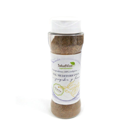 Sal Mediterránea con Jengibre y Lima Salud Viva 160g