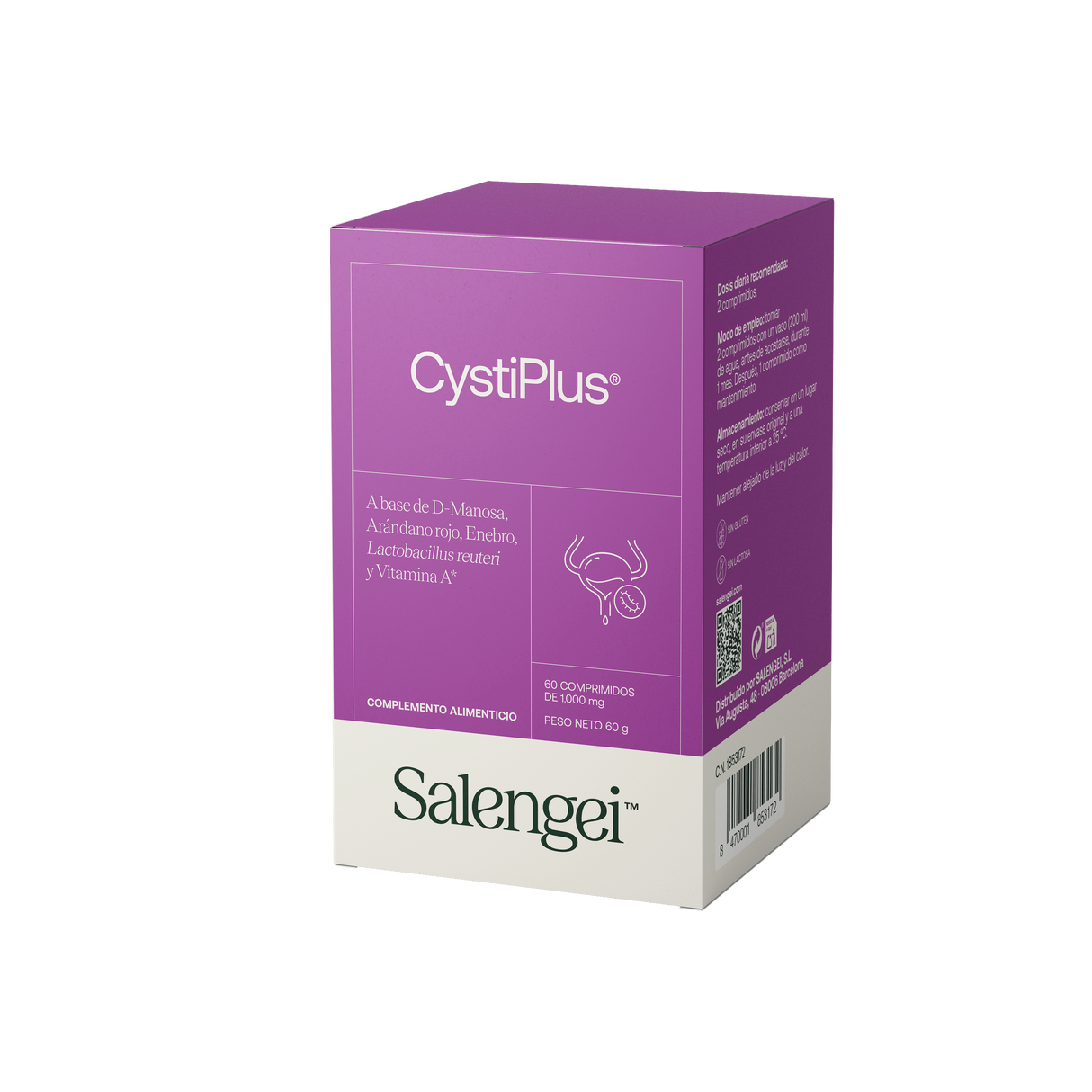Cystiplus · Salengei · 60 comprimidos