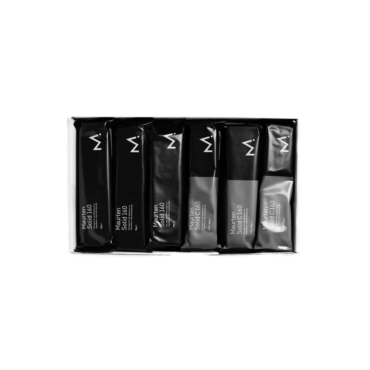 Solid 160 Mix Box · Maurten · 12 barritas