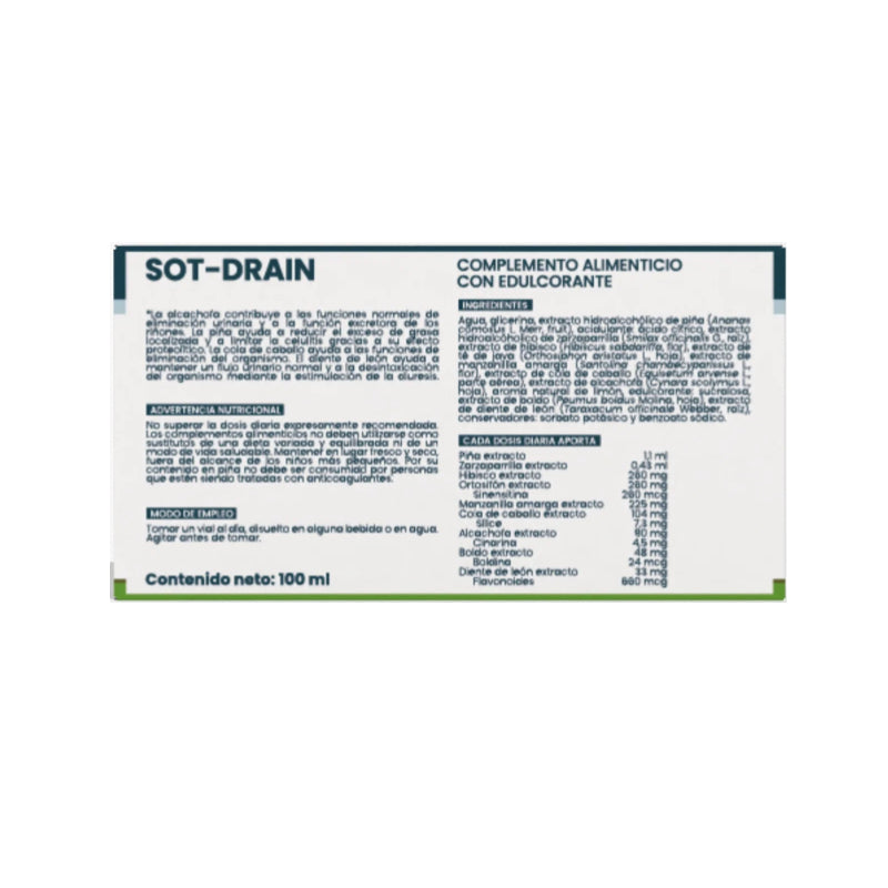 Sot Drain · Sotya · 10 ampollas