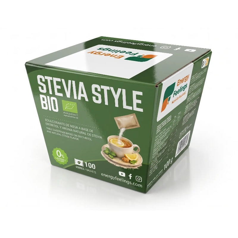 Stevia en Sobres Eco · Energy Feelings · 100 sobres