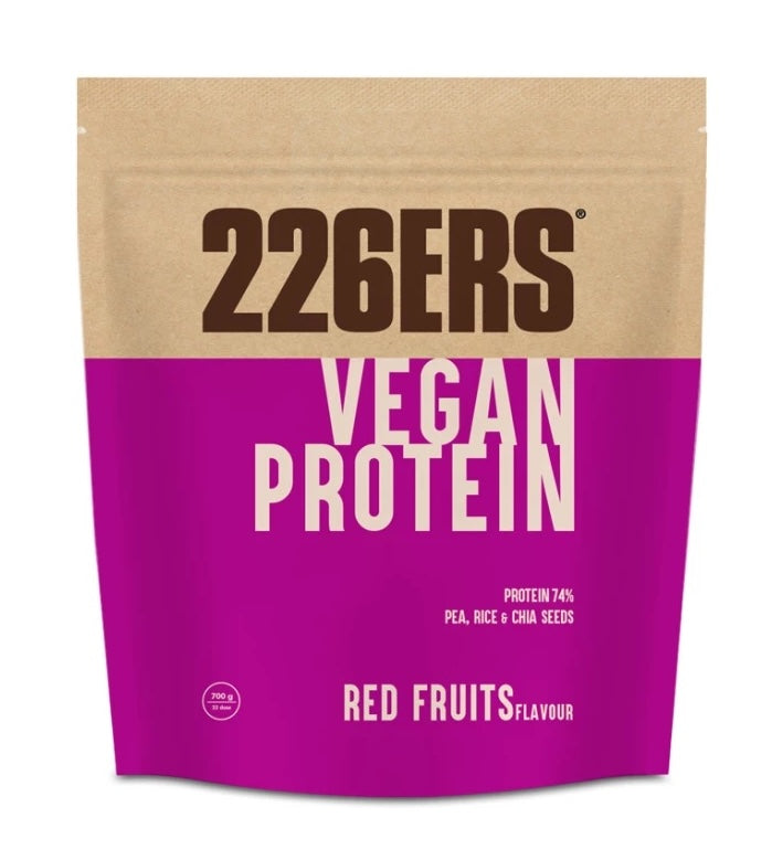 Vegan Protein: Sabor Frutos Rojos · 226ERS · 700 gramos