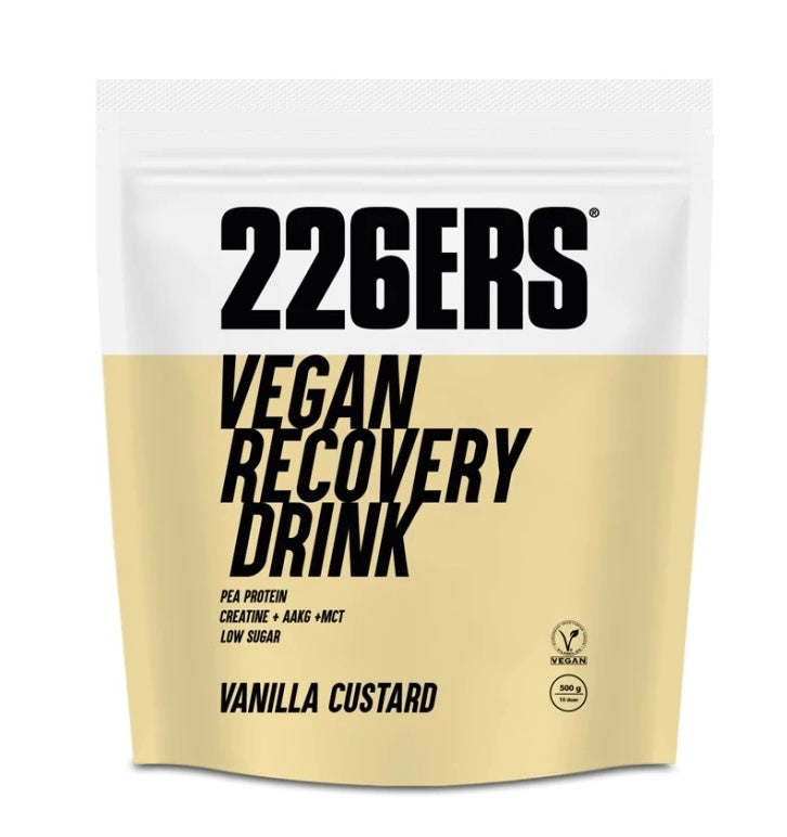Vegan Recovery Drink - Recuperador Muscular: Sabor Vainilla · 226ERS · 500 gramos