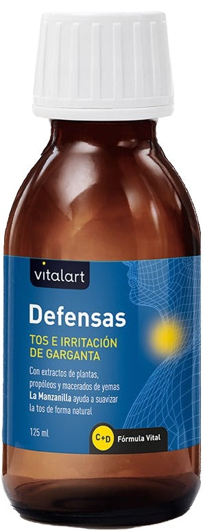 Defensas Tos e Irritación de Garganta · Vitalart · 125 ml
