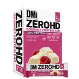 Protein Bar Chocolate Blanco con Frambuesa · DMI Nutrition · Caja 12x60 g
