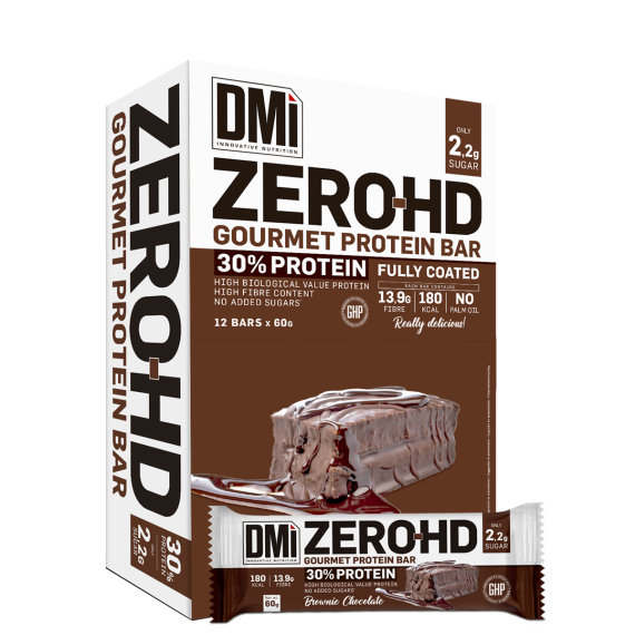 Protein Bar Chocolate Brownie · DMI Nutrition · Caja 12x60 g
