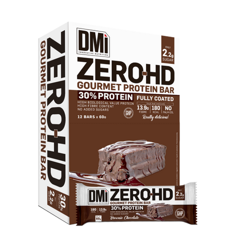 Protein Bar Chocolate Brownie · DMI Nutrition · Caja 12x60 g